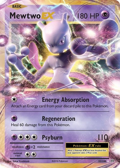 Mewtwo EX #52, Evolutions